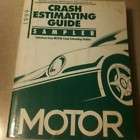 1999 Crash Estimating Guide Sampler By MOTOR