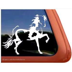   National Show Horse Trailer Vinyl Window Decal Sticker Automotive