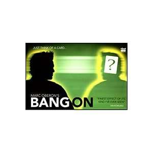  Bang On   Marc Oberon   Card / Street / Magic tric Toys 