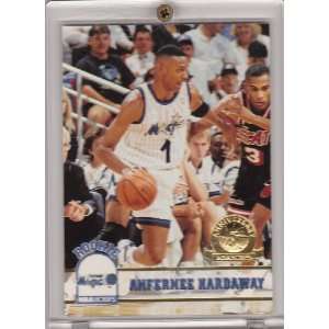 1993 94 Hoops Basketball   Hoops th Anniversary Gold Anfernne Hardaway 