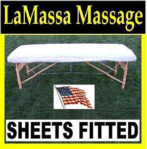 SHEETS FITTED 10 Ea For Massage Table Portable Bed  
