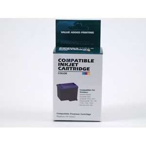 com Compatible HP 57 (C6657A) Color Ink Cartridge  Pack of 1  Deskjet 