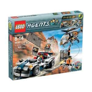  LEGO Agents Turbo Car Chase Toys & Games