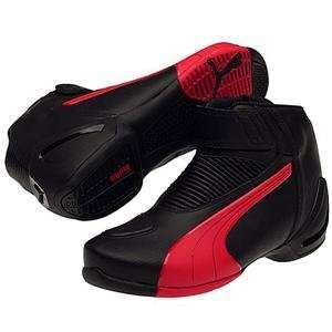  Puma Flat 2 v2 Boots   43 Euro/Black/High Risk Red 