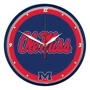  Mississippi Ole Miss Rebels NCAA Wall Clock Sports 