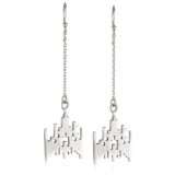   spaced earrings in sterling silver $ 60 00 ettika gold colored tree of