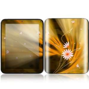 HP TouchPad Decal Skin Sticker   Flame Flowers