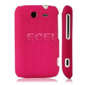   HOT PINK HARD SHELL BACK CASE COVER FOR HTC WILDFIRE S Electronics