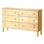 New IKEA TARVA Dresser/Chest 6 drawers Pine Solid Wood Brown