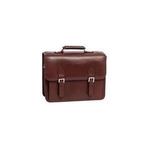  Siamod Belvedere Leather Double Compartment Laptop Case 