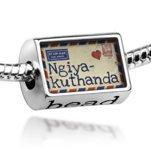   You Zulu Love Letter from South Africa   Pandora Charm & Bracelet