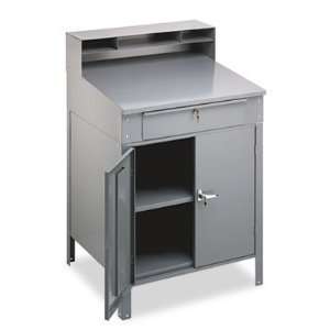  Tennsco Steel Cabinet Shop Desk TNNSR 58MG