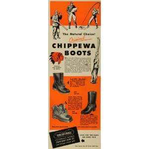   Shoe Co. Utility Boots Model 4410   Original Print Ad