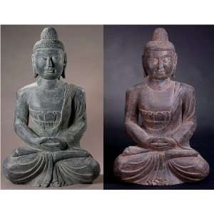   Reproduction 17TH Century Buddha in Lotus Meditation