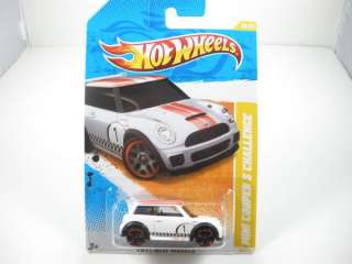 HOT WHEELS 2011 NEW MODELS MINI COOPER S CHALLENGE LOT OF 3. THE CARDS 
