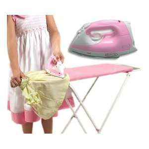 Pink Iron and Ironing Board Set Toys & Games