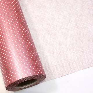 Pink Dot BULK Gift Ream Roll Wrapping Paper 82ft 25M  
