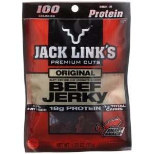 Jack Links 100 Calorie ct Original Beef Jerky, 1.25 oz, 12ct (Quantity 