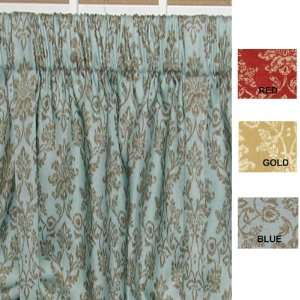  96 Long Farley Jacobean Lined Curtain Panel
