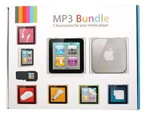  Bundle kit 7 Accessories for Apple® iPod Nano  