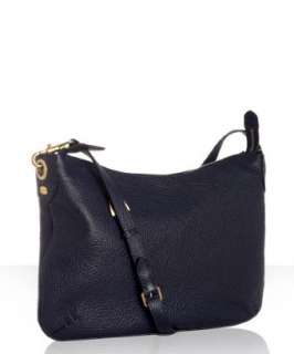Fendi blue leather Selleria medium shoulder bag   