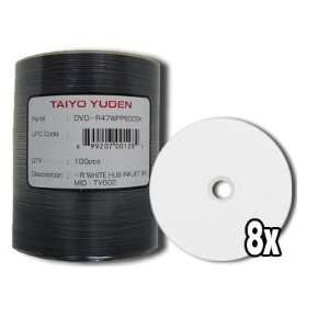  Taiyo Yuden (DVD+R47WPP600SK) / JVC (JDPR WPP SK8) DVD+R 