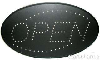 Animated LED Neon Light Open Sign Oval Led Sign S730  