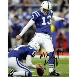  Mike Vanderjagt Indianapolis Colts   Kicking   8x10 