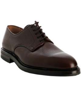 Ralph Lauren dark brown grain calf Marlow blucher shoes   up 