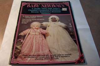 Vintage Baby Newborn Christening Outfits Dresses  to Sew 83 Doll 