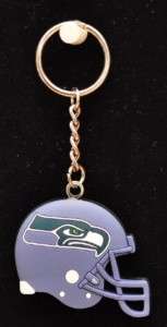 Seattle Seahawks Football Team Logo Helmet Keychain  