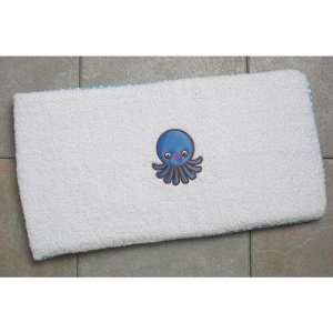  Ultra Soft Bath Kneeler with Octopus Color Blue / Brown 