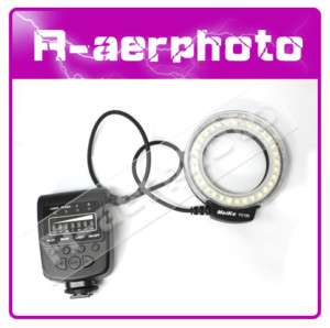 Macro LED Ring Flash Light for Nikon Camera D7000 D3100 D3S D3000 