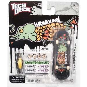 Tech Deck 96mm Krooked Skateboarding Elant Fish Fingerboard 