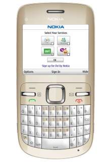New Nokia C3 Low cost GSM Sim Free unlocked cell phone WiFi 2MP  
