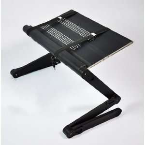  Table Stand / Portable Bed Desk with Cooling Fan laptop computer 