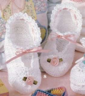 BABY BOOTIES THREAD CROCHET PATTERNS PATTERN MARY JANES By The Dozen 