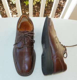 JOHNSTON & MURPHY Brown Sport Oxfords Shoes Mens 8.5 M EUC  