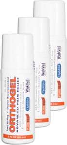 Orthogel Advanced Pain Relief Roll On   3 oz (3 Pack)  