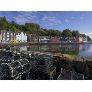  Multicoloured Houses, and Lobster Pots on the Jetty 