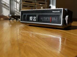 Panasonic Flip Clock Radio Copal Movement Eames Danish Howard  
