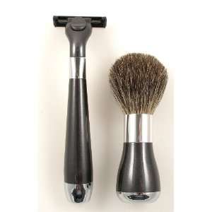  Shaving Gift Set with Badger Brush and Mach 3 Razor Handle 