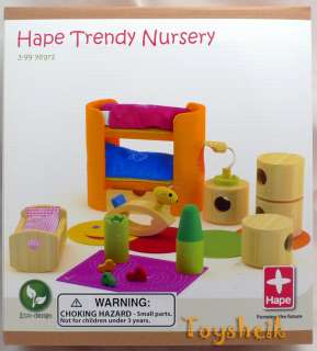 Hape Trendy Nursery wooden dollhouse accessory 25321  