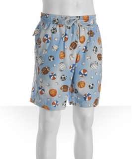   Okoa drawstring swim trunks  