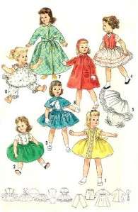 VINTAGE 25 SWEET SUE DOLL CLOTHES PATTERN 1779  