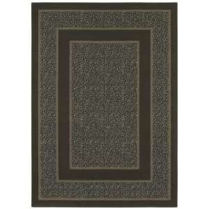   Majestic Leopard Dark Chocolate 04700 2 6 X 7 8 Runner Area Rug