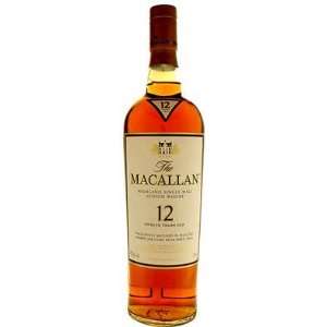   Macallan 12Yr Single Malt Scotch Whisky 750ml Grocery & Gourmet Food