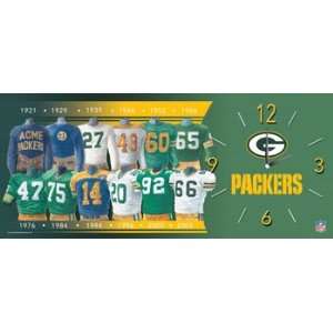  Packers Heritage Wall Clock