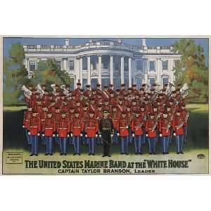  THE UNITED STATES MARINE BAND AT THE WHITE HOUSE VINTAGE 