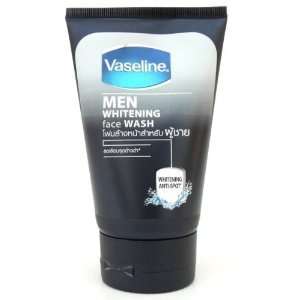  Vaseline Men Whitening Anti Spot Face Wash Travel Size 50g 